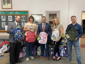 NJMP Completes 8th Annual School Book Bag Drive for Millville Schools